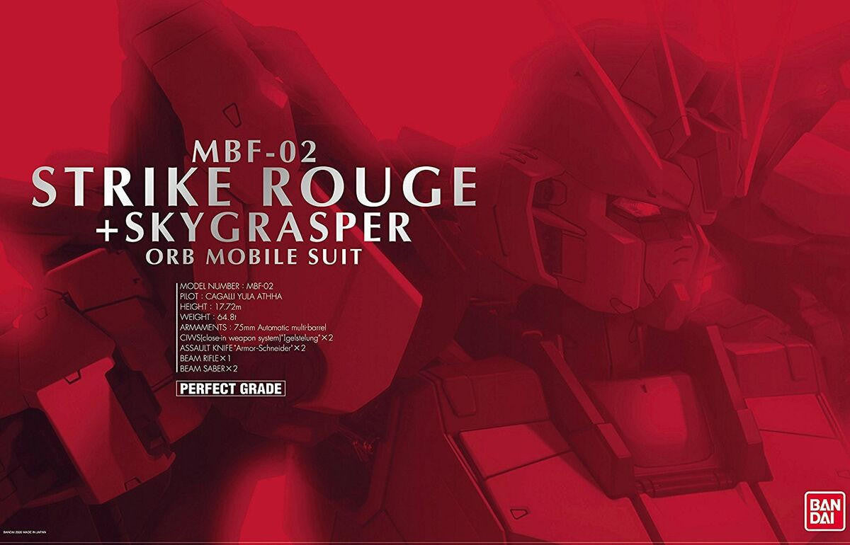 Bandai 1/60 Gundam PG Strike Rouge + Sky Grasper 1138257
